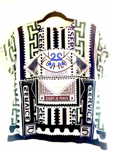 Mary Katrantzou Print Blouse SZ UK 10 = Fits S-M … - image 1