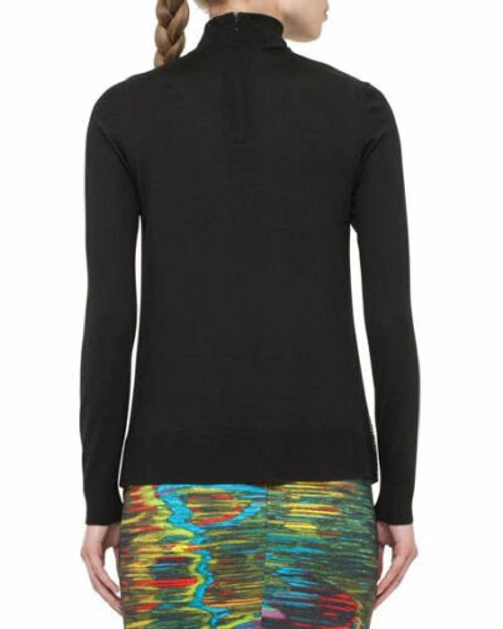 Akris Northern Lights Print Top SZ 42 = US 10 - N… - image 2