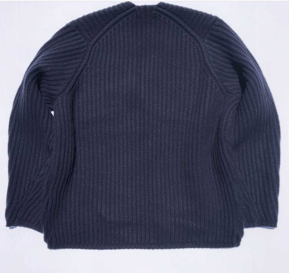 Acne Studios Wool Oversized Sweater In Navy - image 3