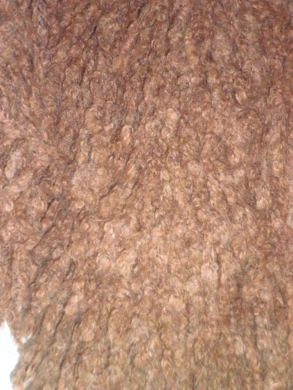 Stella Mccartney Light Brown Fringed Chunky Knit … - image 3