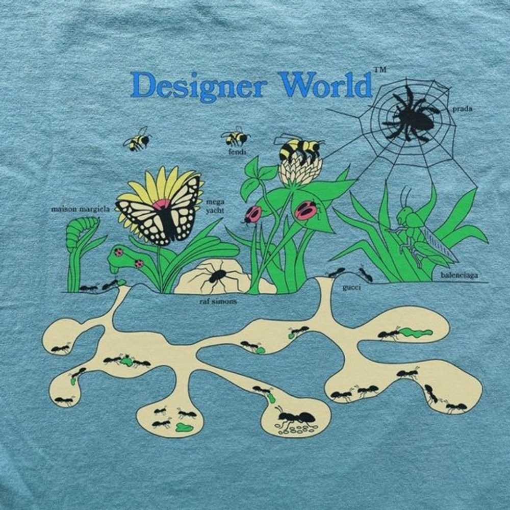 Mega Yacht Designer World Shirt SZ S - image 2