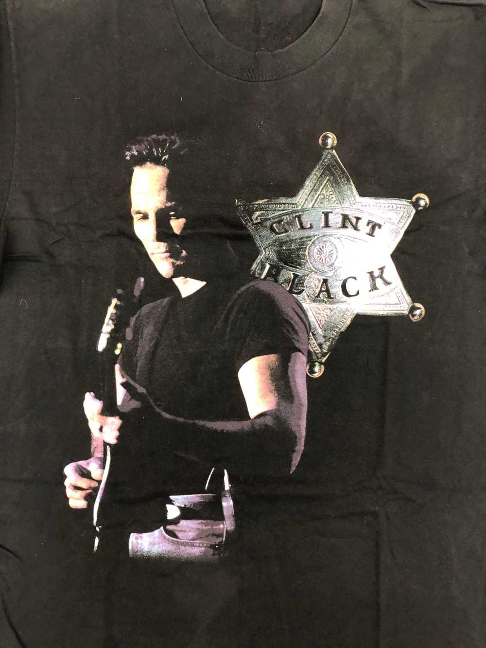 Vintage 1993 Clint Black North American Tour T-Sh… - image 3