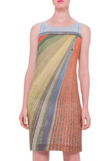 Akris Tulip Field Print Dress SZ 38 = US 6 - NWOT 