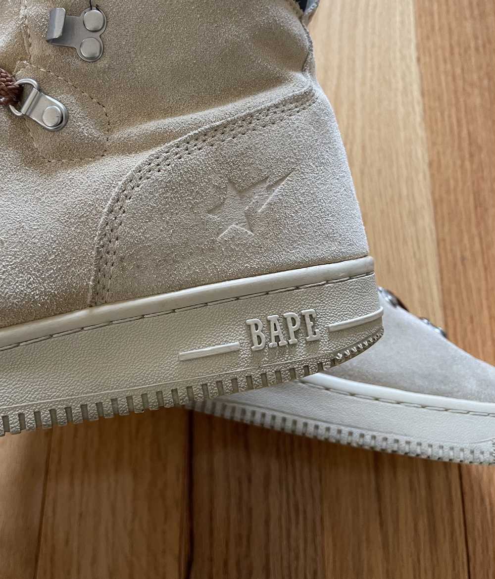 Bape Early 2000s Bape Suede Hiking Boots - image 3