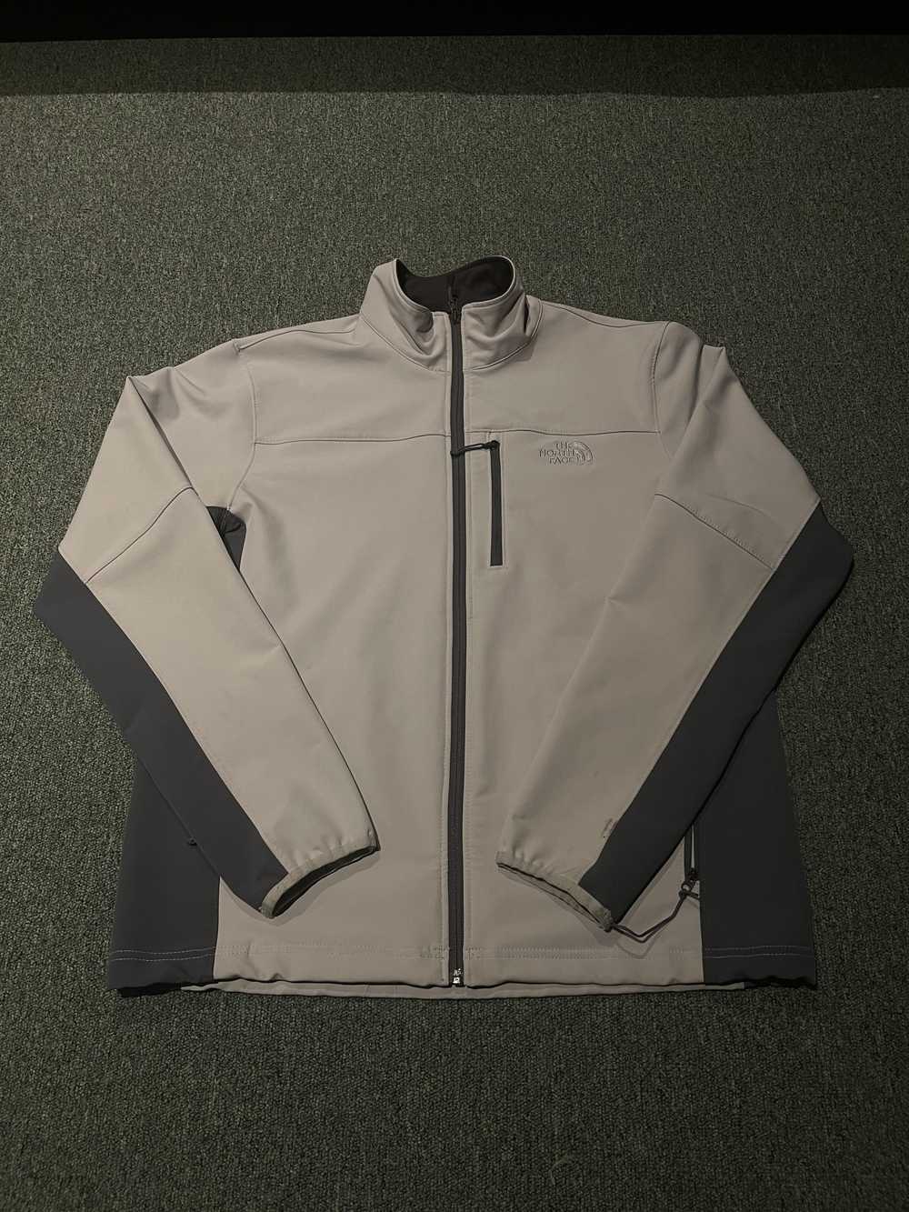 The North Face Grey Zip Ip Jacket - image 1