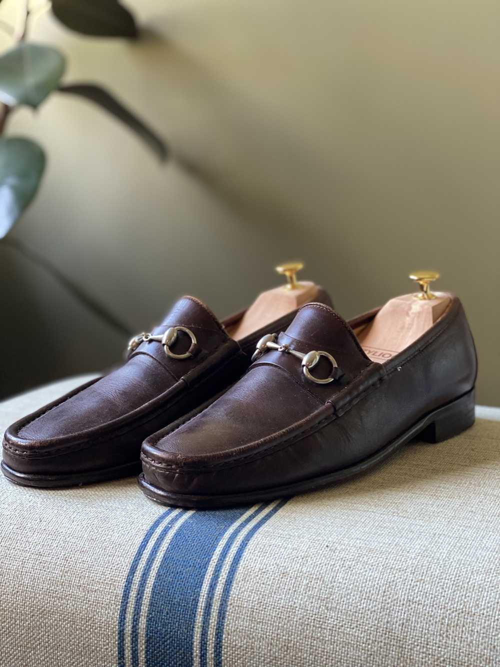 Gucci Horse bit loafers - image 1