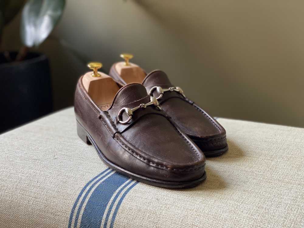 Gucci Horse bit loafers - image 7