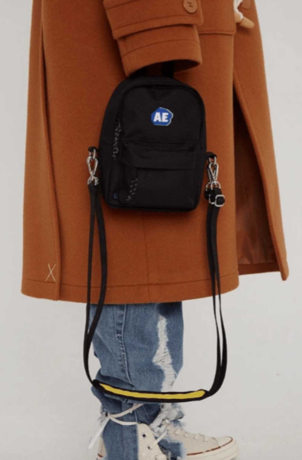 Ader Error Stone Logo Mini Backpack Noir Cross Body T… - Gem