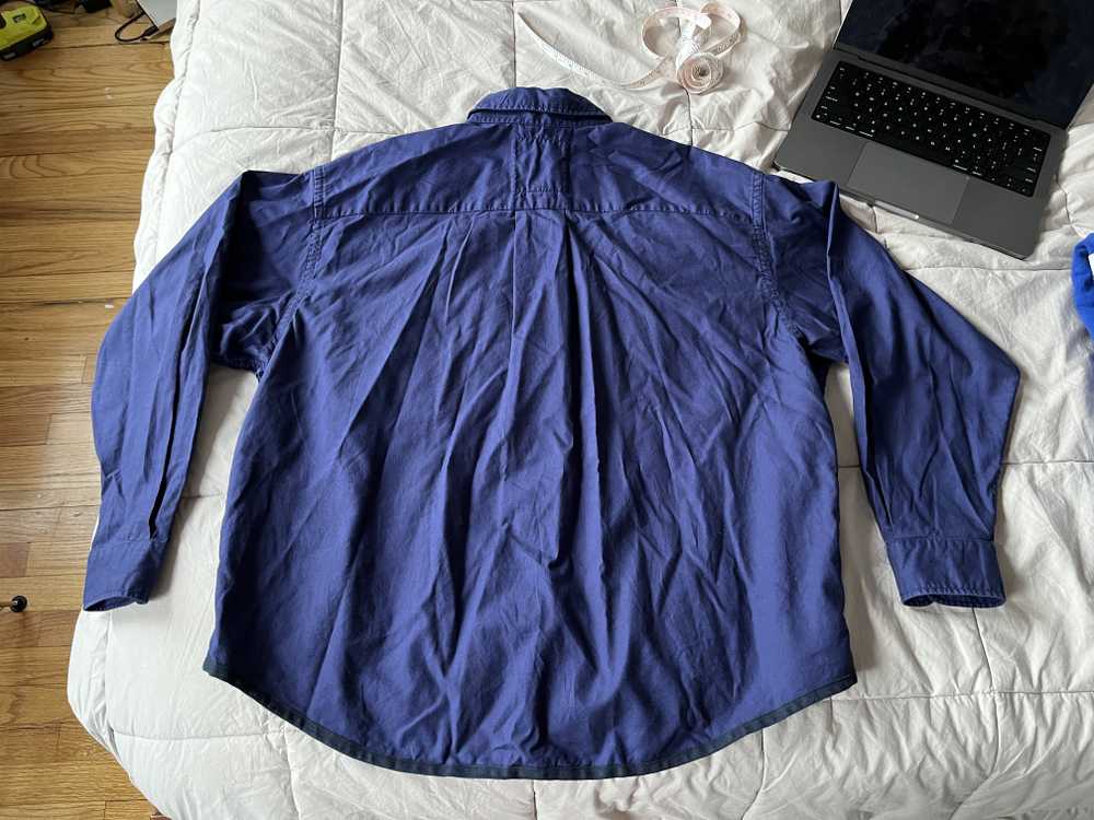 Other Entireworld Indigo Giant Shirt - image 2