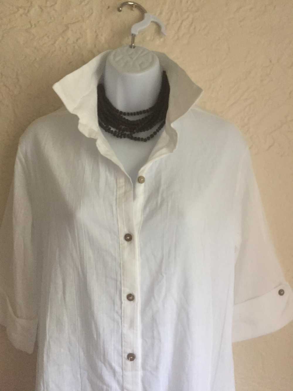 Other Organic Cotton Shirt Dress - image 1