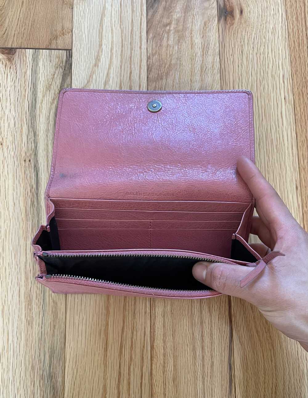 Balenciaga Balenciaga Calfskin Leather Tour Wallet - image 2