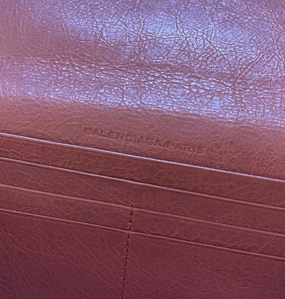 Balenciaga Balenciaga Calfskin Leather Tour Wallet - image 3