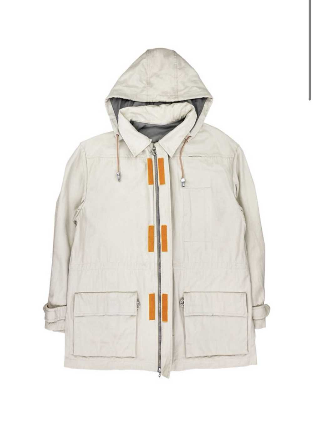 Hermes Hermès Reflective Cargo Pocket Hooded Tren… - image 1