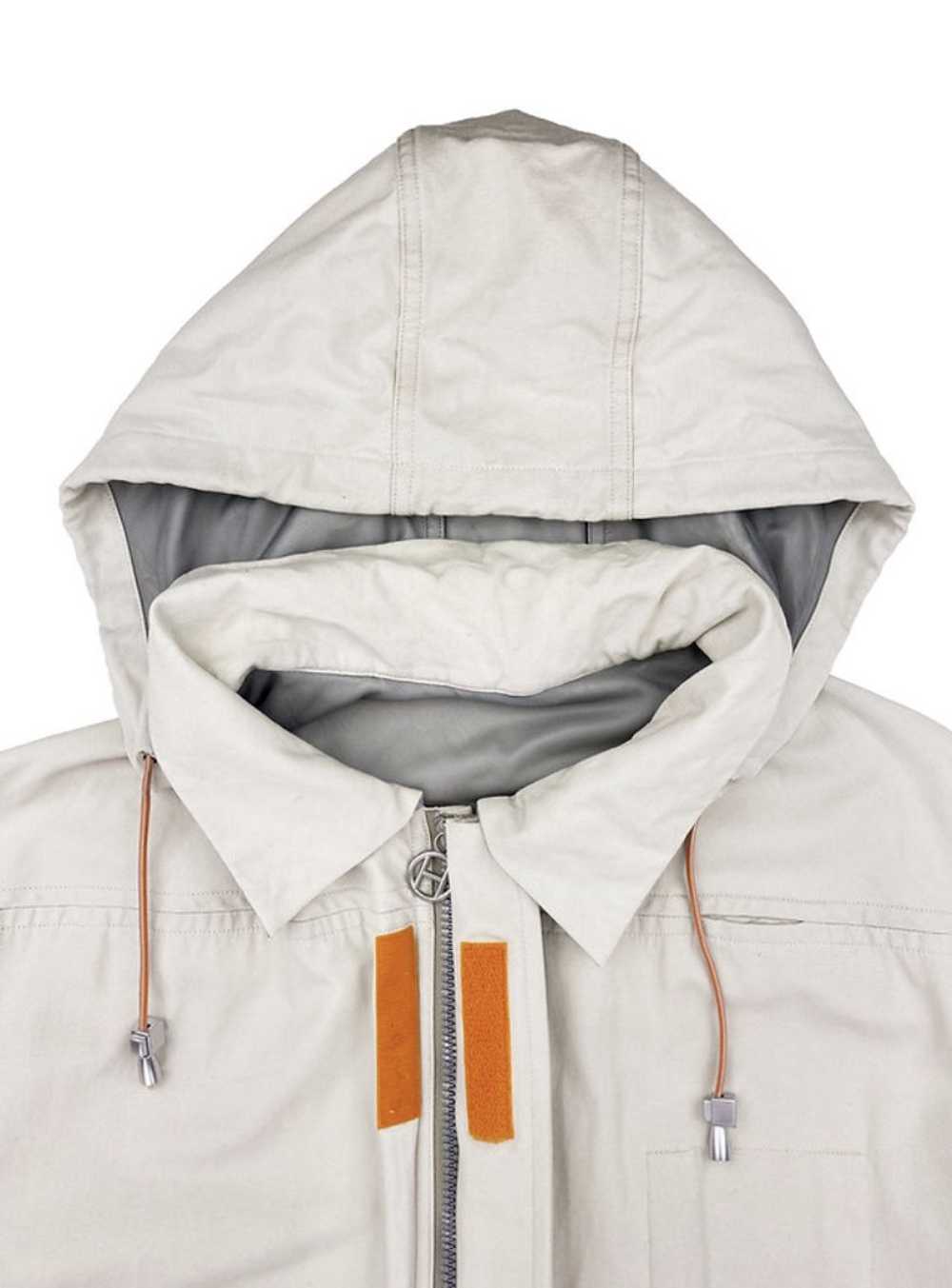 Hermes Hermès Reflective Cargo Pocket Hooded Tren… - image 2