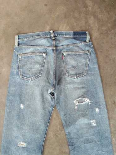 LVC Levi’s Vintage Clothing Big E 1947 501XX Raw Selvedge Denim Jeans 26X32  USA