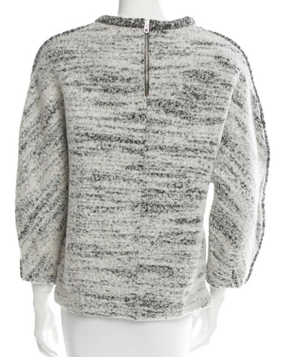 Isabel Marant Ivana Boiled Wool Sweater SZ 38 - F… - image 3