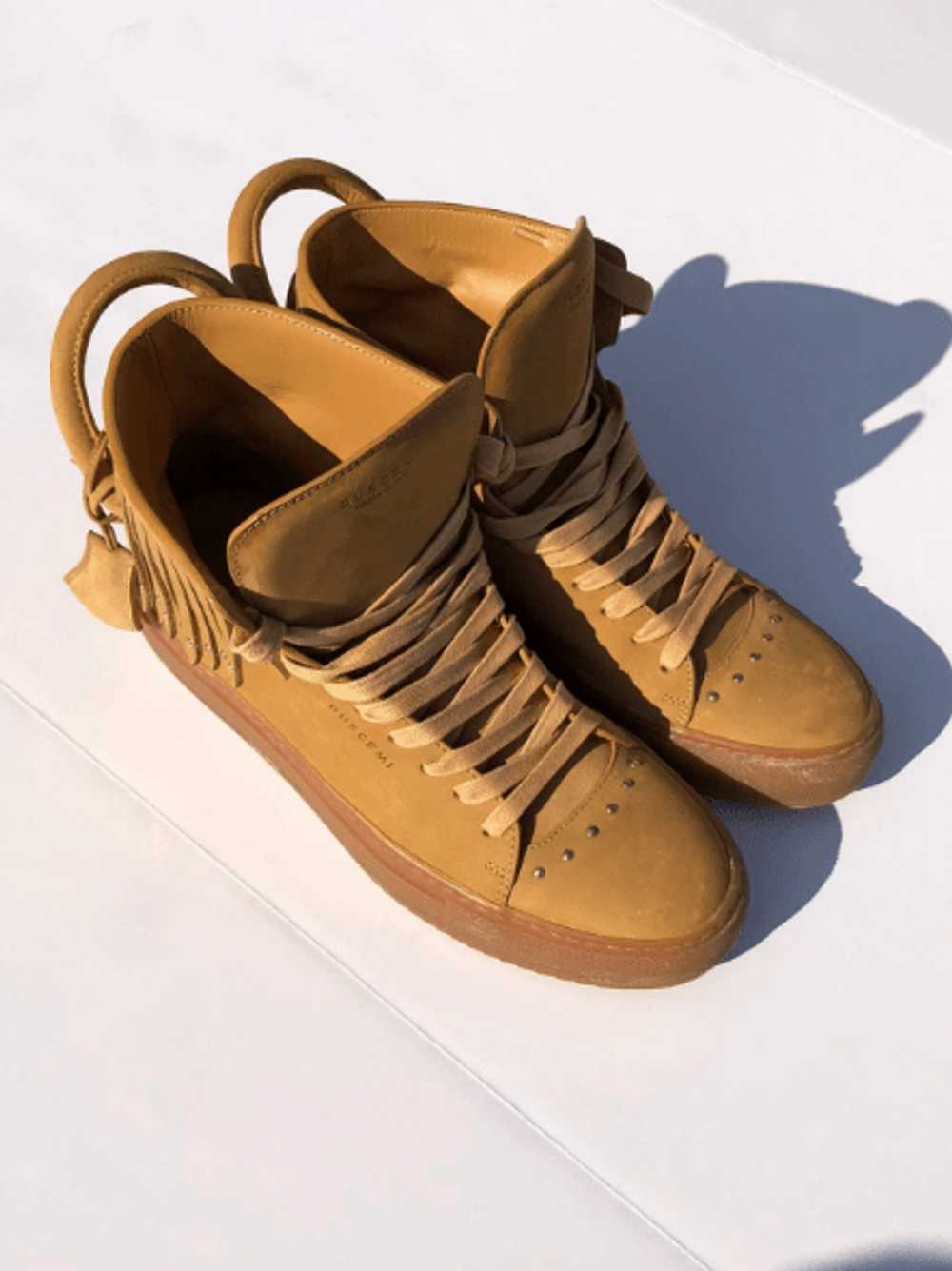 Buscemi 125MM Fringe Stud High Top Sneaker - image 2