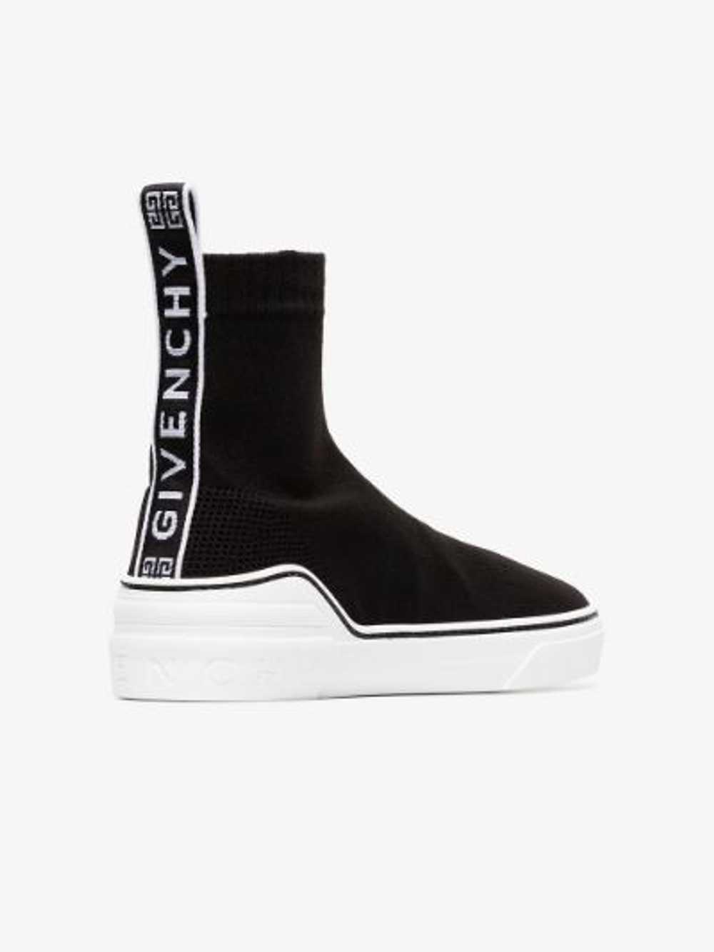 Givenchy George V Sock Slip On Hi Top Sneakers - image 1