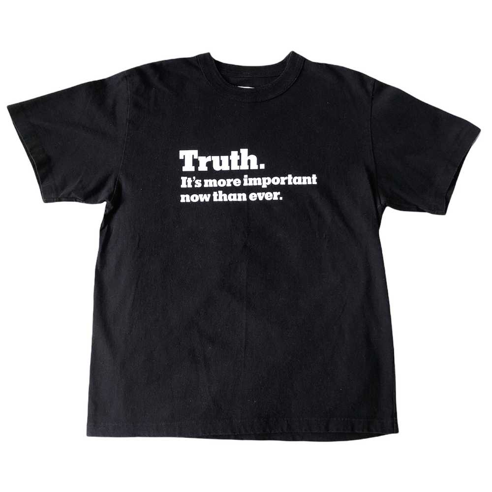 Sacai New York Times Truth T-Shirt Size 3 - image 2