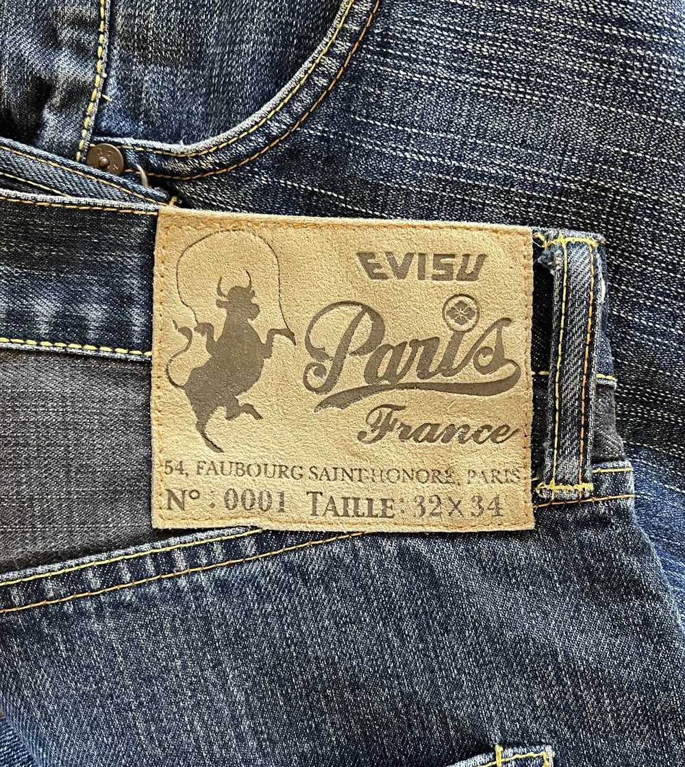 Evisu Evisu Split Hand Painted Denim - image 3