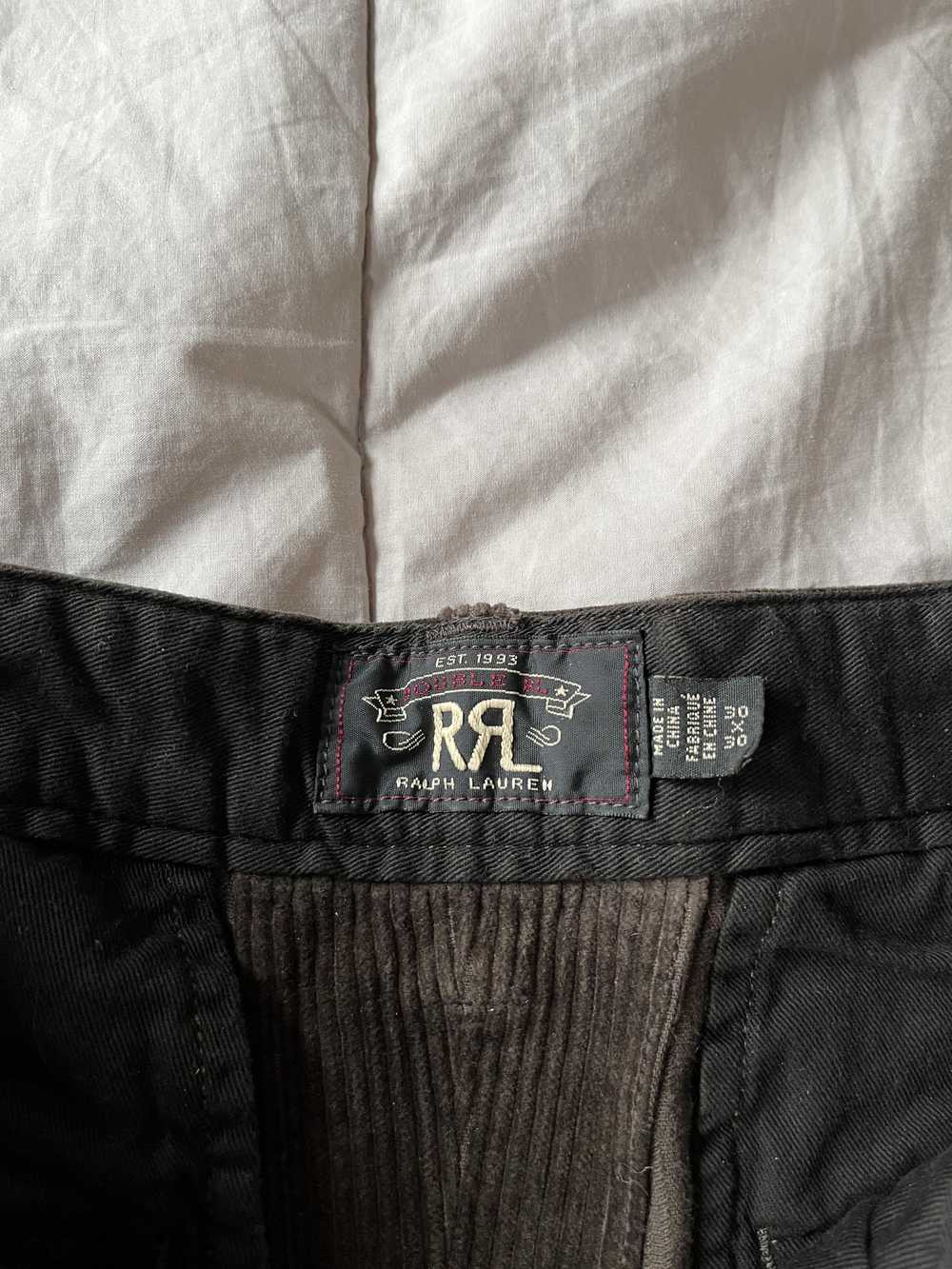 RRL Ralph Lauren Wide-Straight High-Rise Corduroy… - image 4