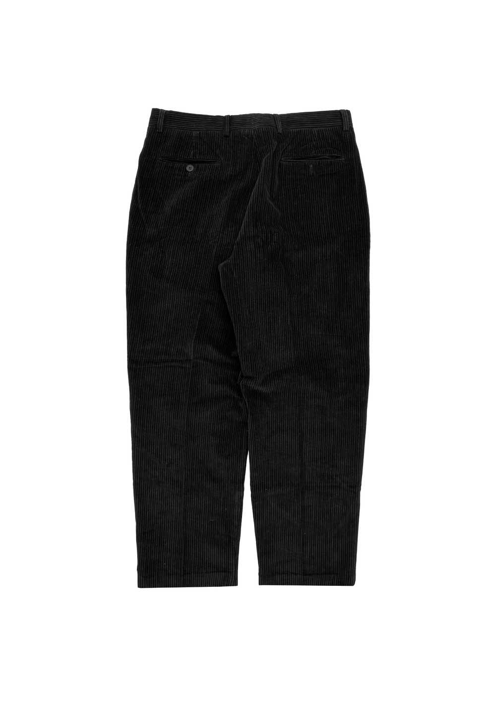 Givenchy 90’s Givenchy Homme Black Corduroy Trous… - image 3