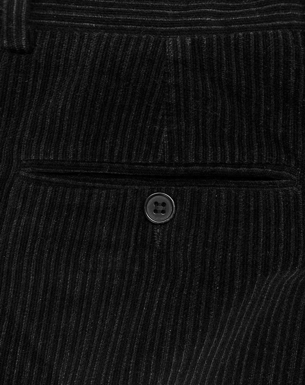 Givenchy 90’s Givenchy Homme Black Corduroy Trous… - image 4