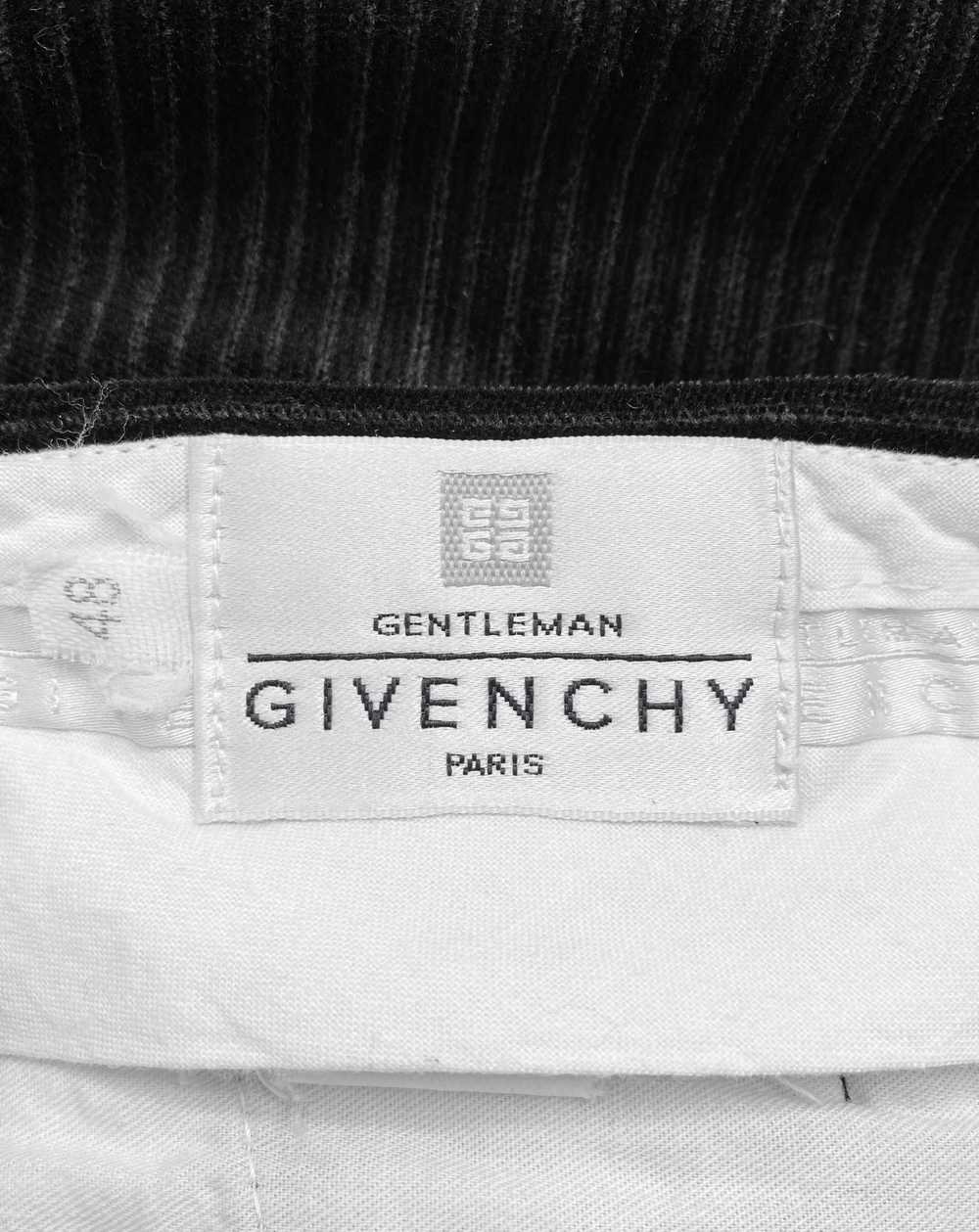Givenchy 90’s Givenchy Homme Black Corduroy Trous… - image 5