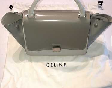 Céline 2018 Clasp Bucket Bag Old Logo Phoebe Philo (Old celine) rare item