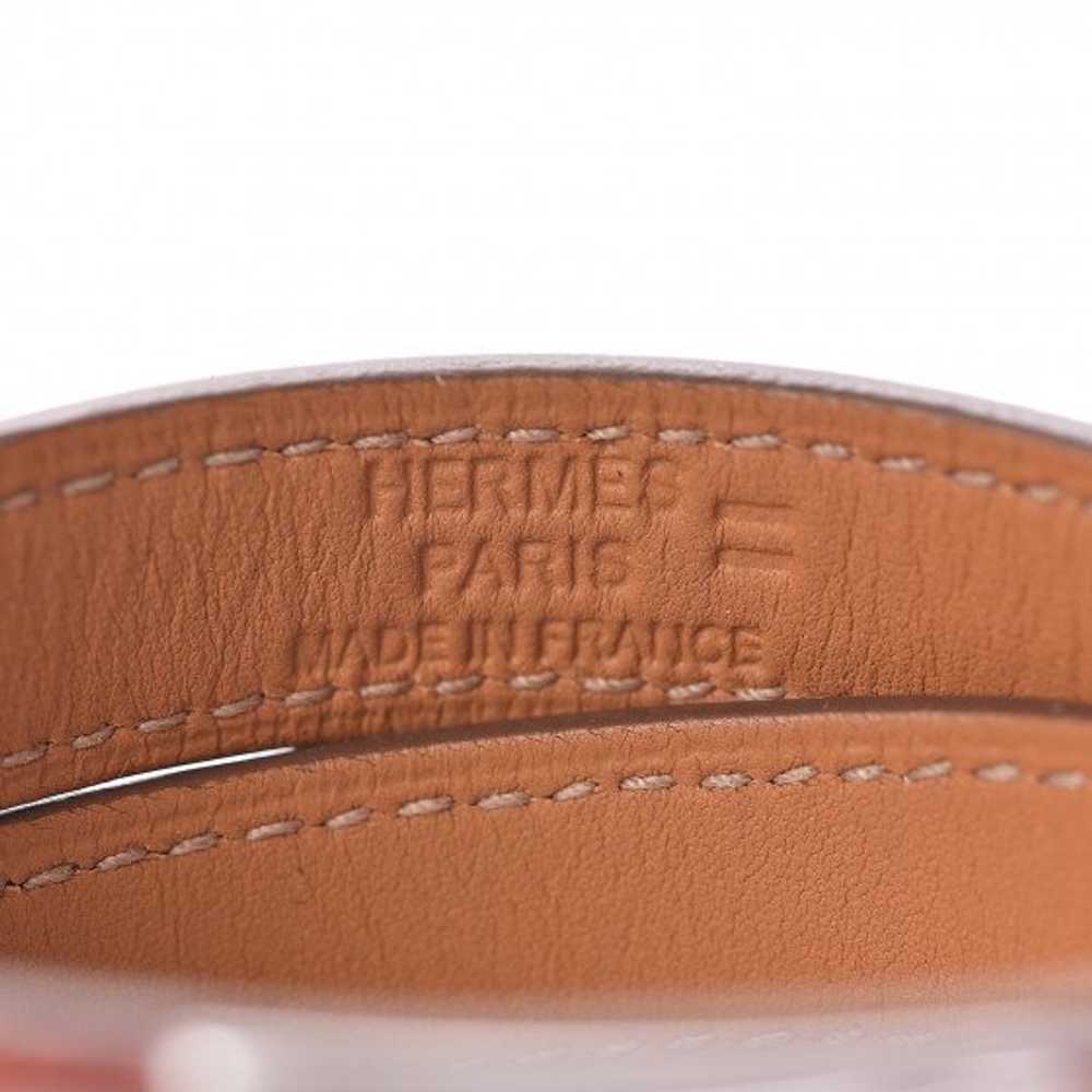 Hermes Hermes Lizard Kelly Double Tour Bracelet B… - image 3