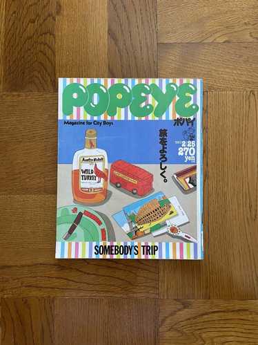 Japanese Brand Popeye Magazine February 1983 “Tra… - image 1
