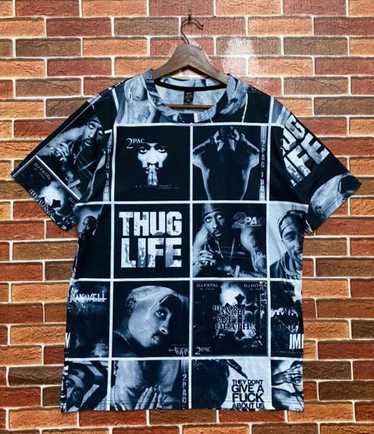 Rap Tees DeleteTupac Shakur Overprint Rapper T