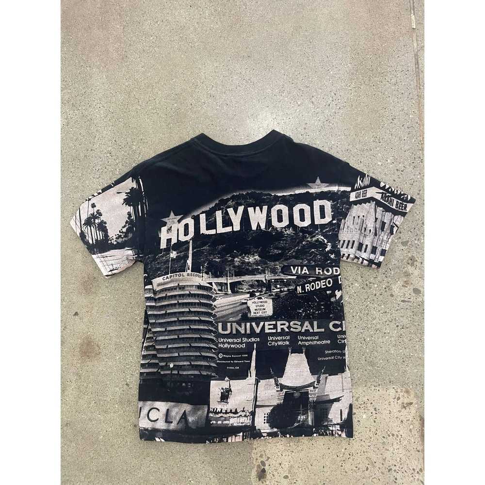 Vintage 1996 Hollywood All over Print Tee - image 2