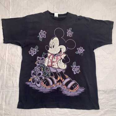 Disney × Mickey Mouse × Vintage Mickey Mouse T-sh… - image 1
