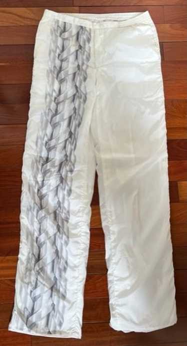 Jil Sander White Graphic Sweatpants