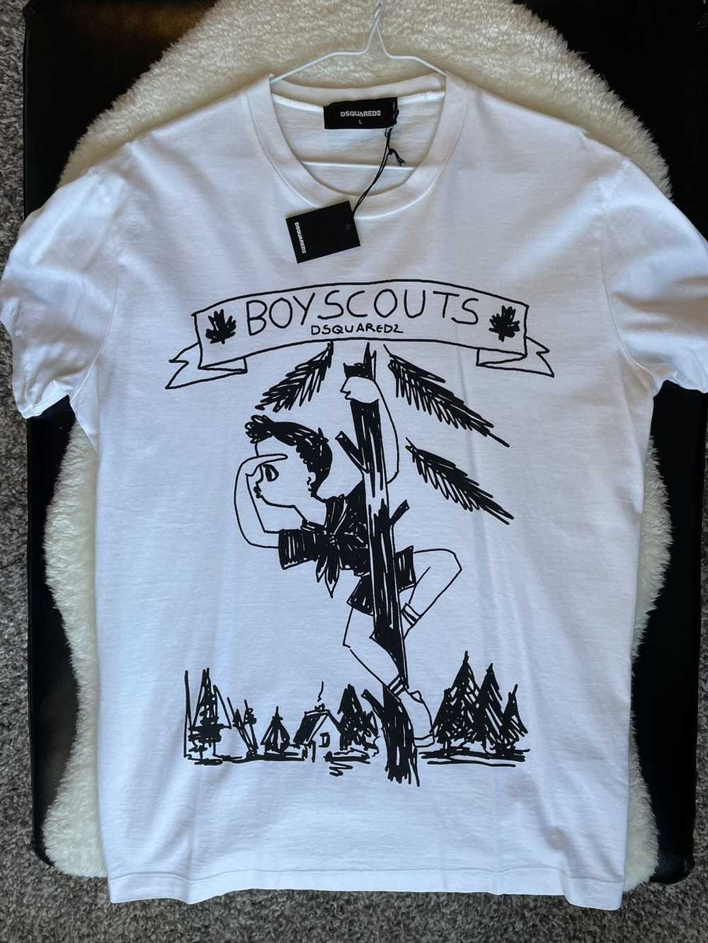 Dsquared2 Dsquared2 Boy Scout print T-shirt - image 1