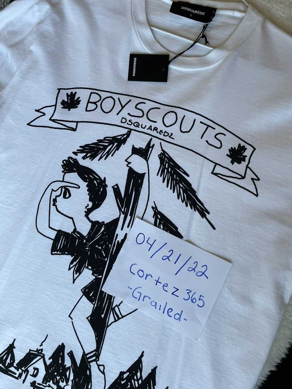 Dsquared2 Dsquared2 Boy Scout print T-shirt - image 5