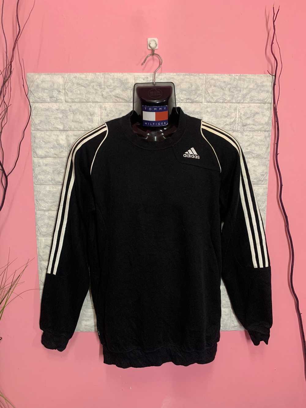 Adidas × Sportswear Sweatshirt Adidas 3 Stripe Ra… - image 1