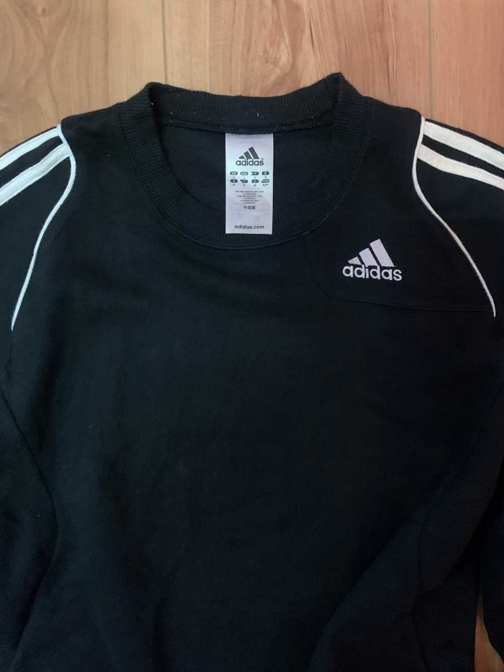 Adidas × Sportswear Sweatshirt Adidas 3 Stripe Ra… - image 4