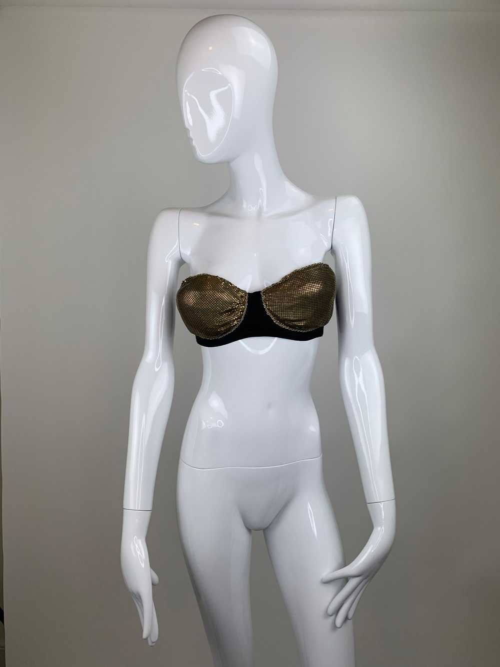 Helen Storey 80’s Chainmail Bra - image 1