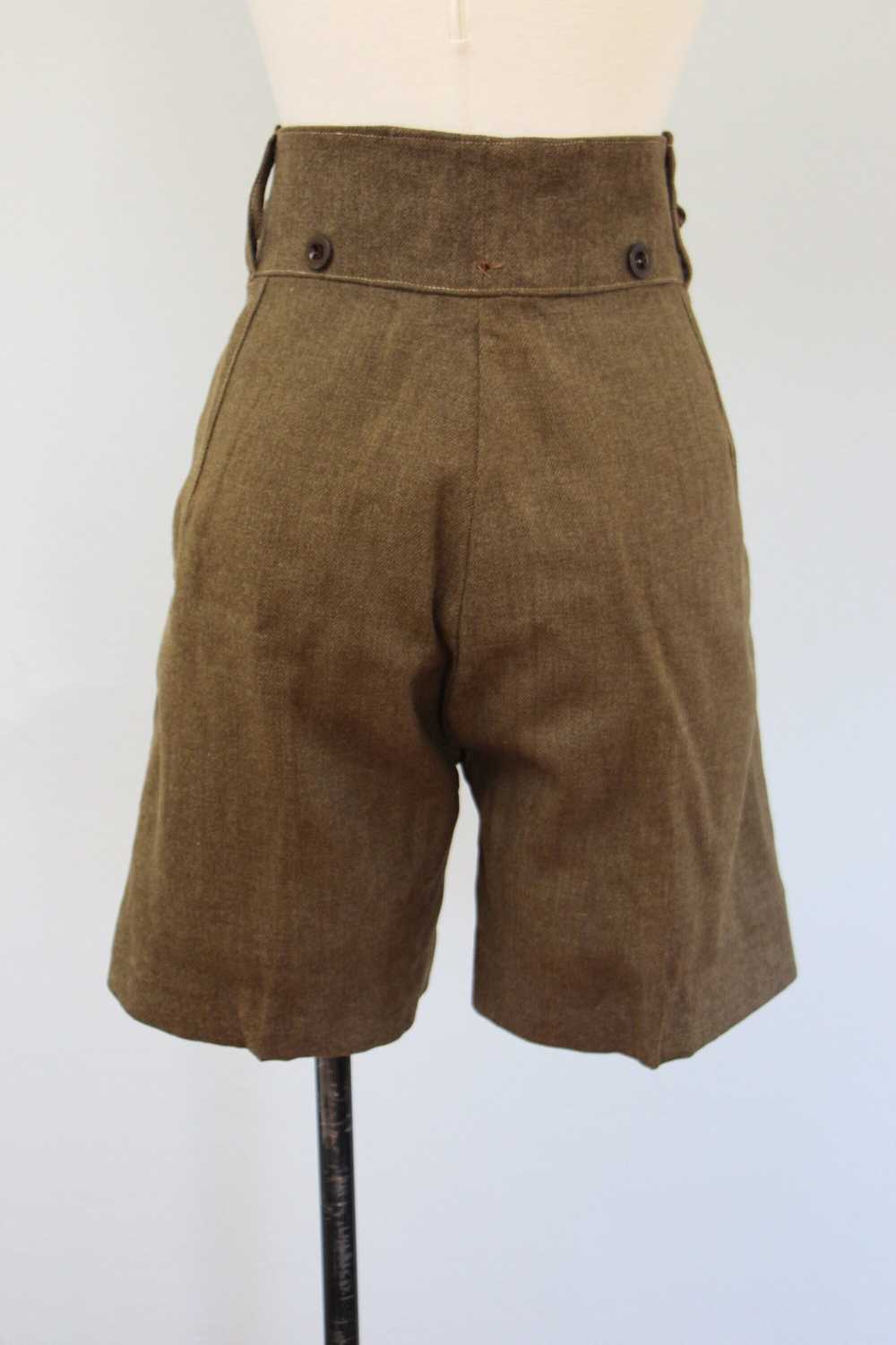 Vintage 1950s New Zealand Army Olive Green Wool S… - image 7