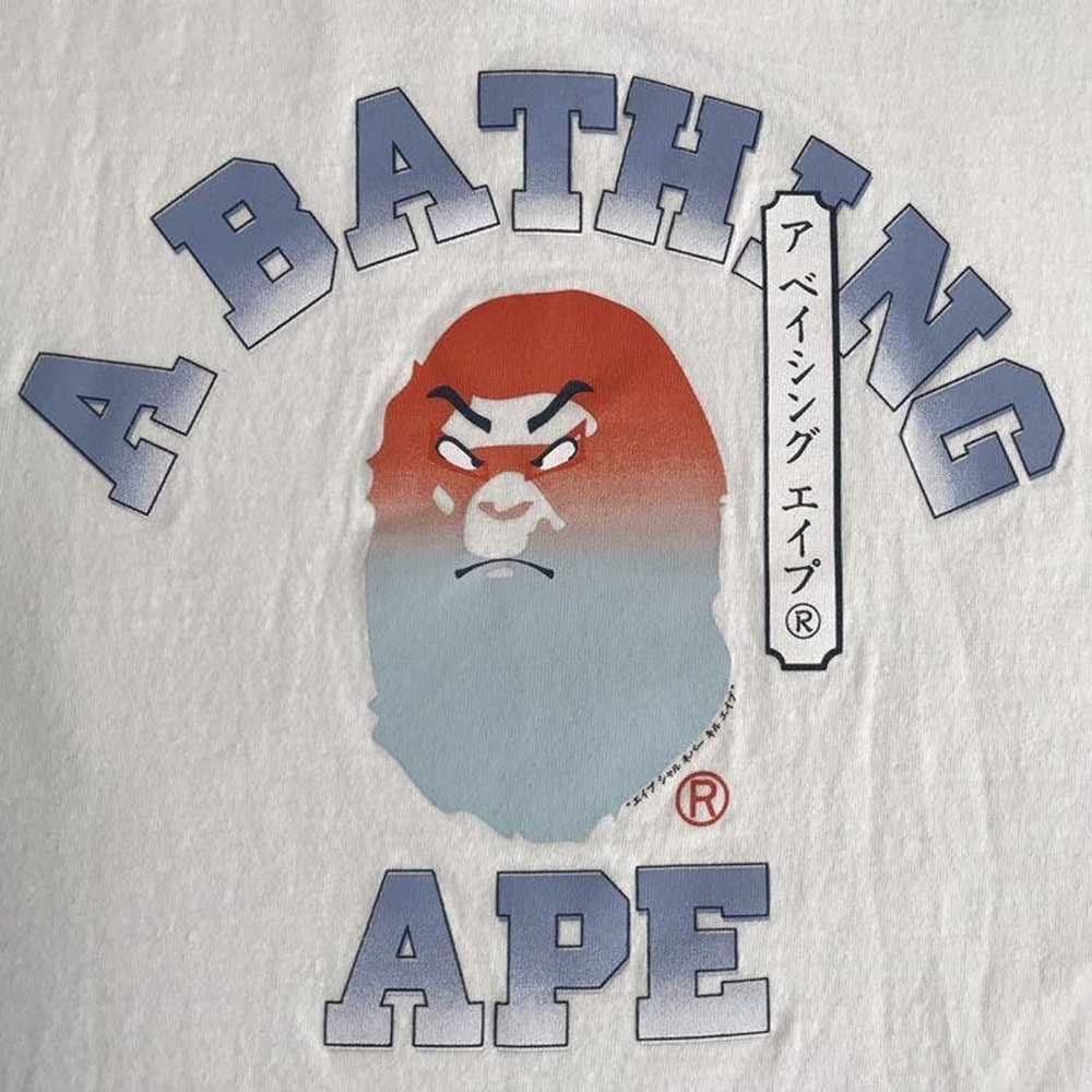 Bape BAPE JAPAN Kabuki College Logo T-shirt a bat… - image 3