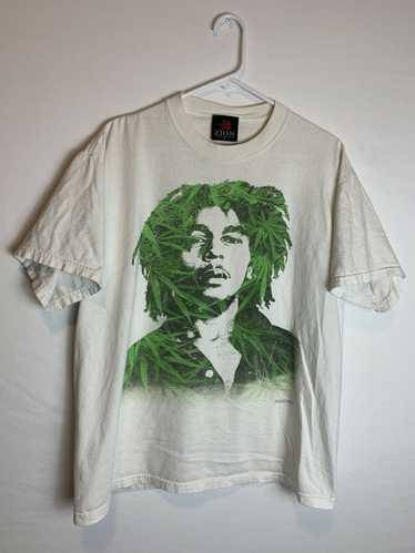 Zion Rootswear Bob Marley Pot Leaf Stoked Zion Ro… - image 1