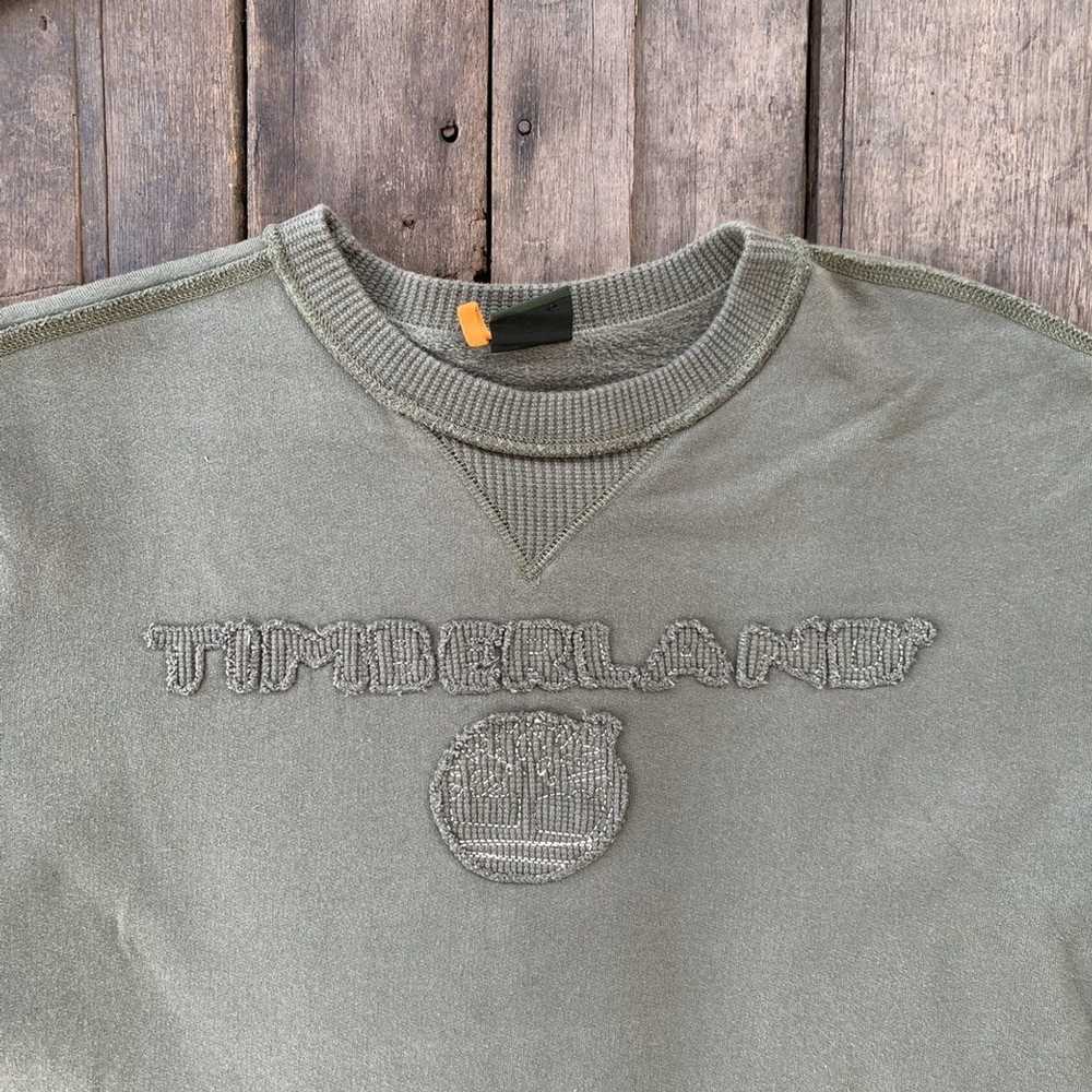 Timberland × Vintage vintage timberland crewneck … - image 2