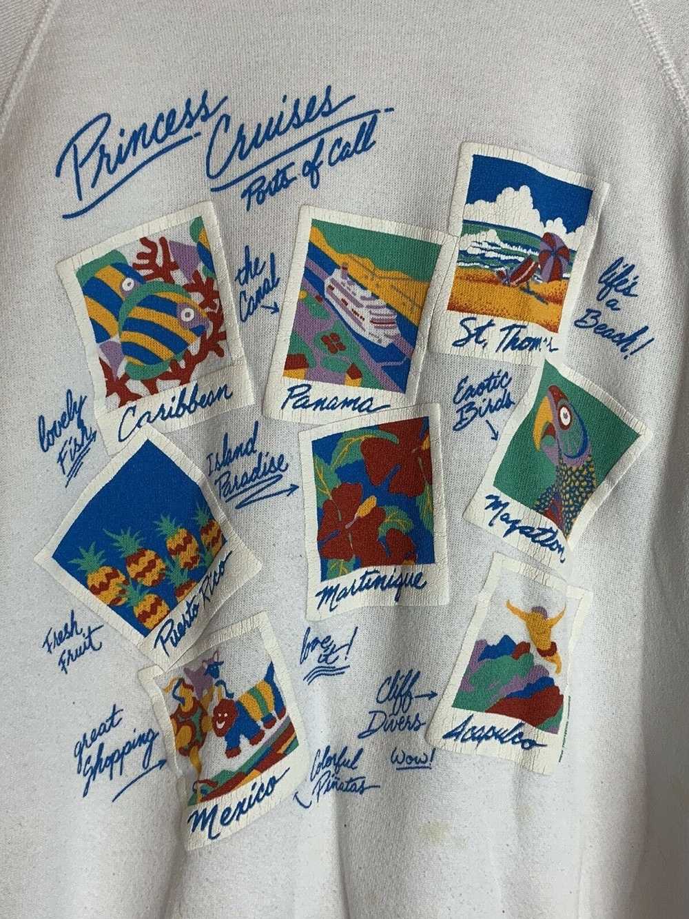 Hanes Hanes Vintage Princess Cruises Ports Of Cal… - image 4