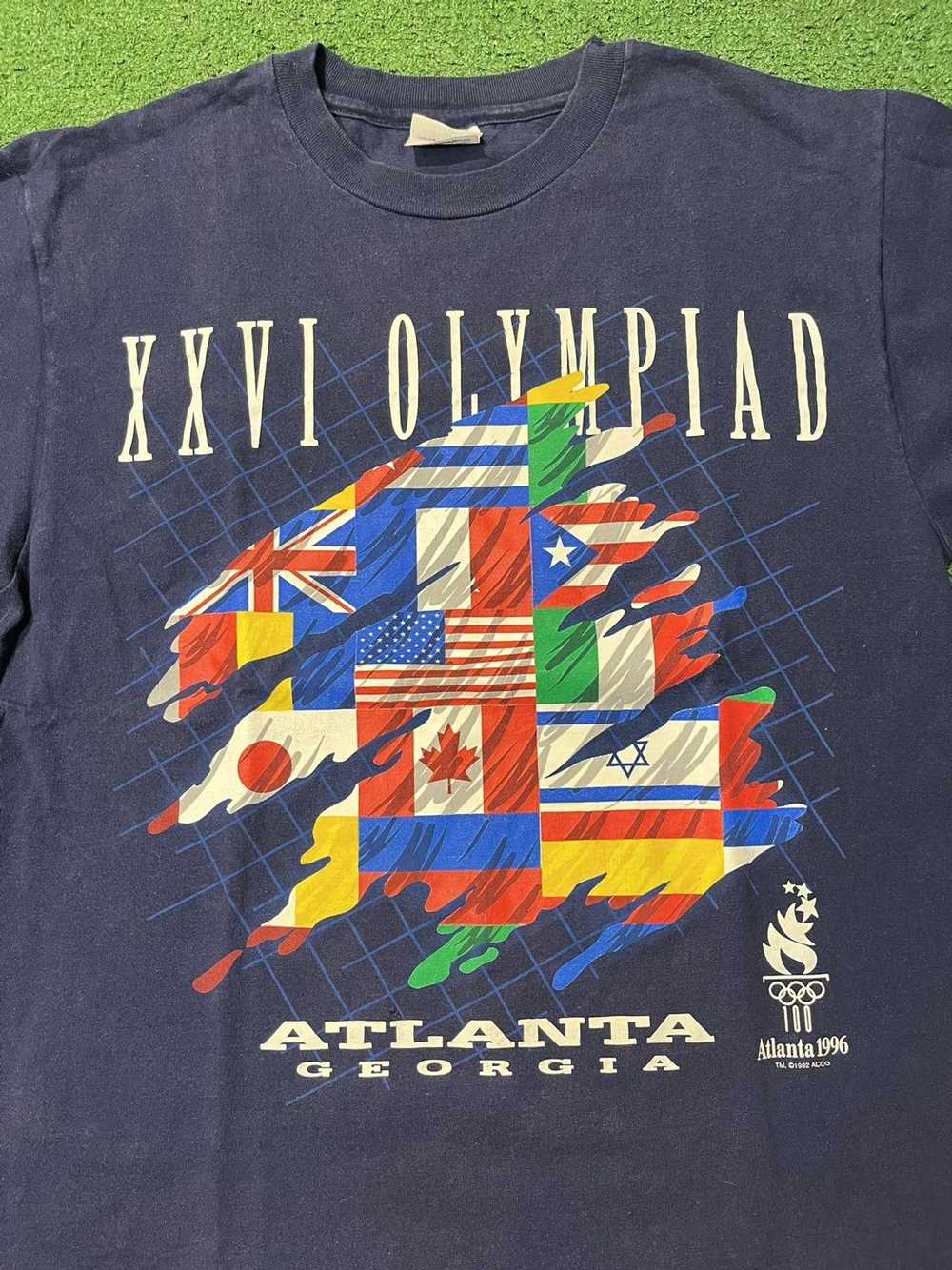 Sportswear × Vintage Vintage 1996 Olympics tee - image 2