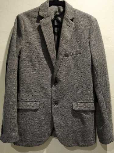 Zara Zara Man Slim Fit Tweed Blazer