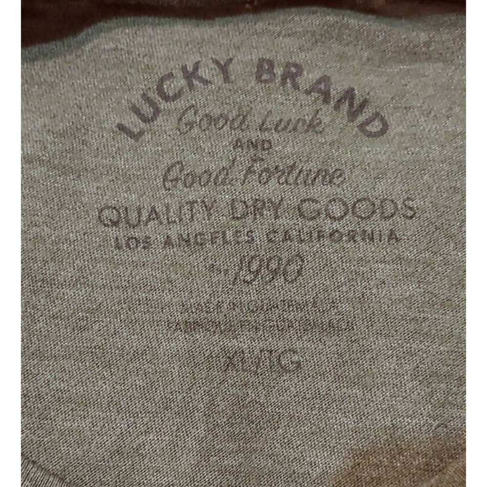 Lucky Brand Lucky Brand Shirt Mens XL Tee Shamroc… - image 4