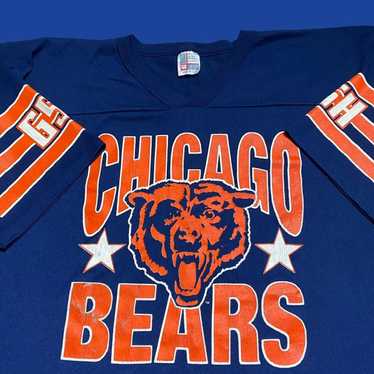 StranStarsBest 80s Vintage Dan Hampton #99 Chicago Bears GSH NFL Football Rawlings Jersey T-Shirt - Large