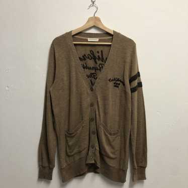Aran Isles Knitwear × Cardigan × Japanese Brand V… - image 1